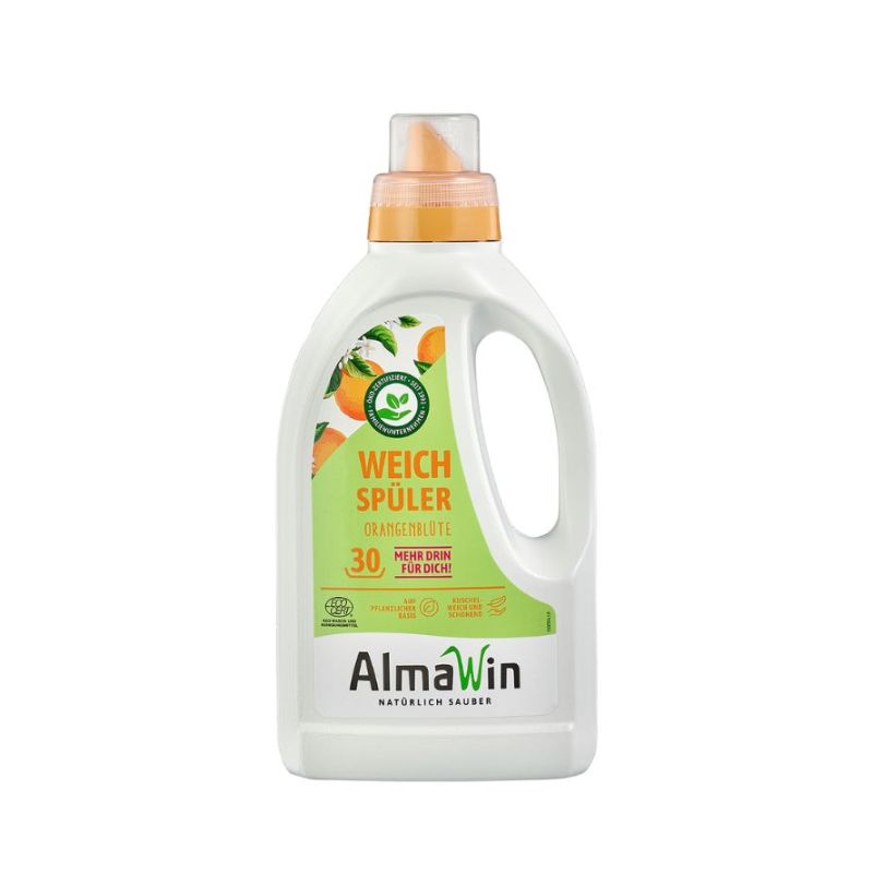 Nước xả vải Almawin hữu cơ hương cam 750ml HMH.8013750